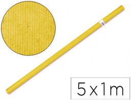 Papel kraft verjurado Liderpapel amarillo rollo 5x1 m.